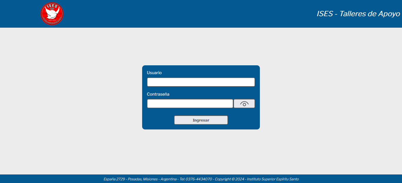 Gestor de Talleres Escolares Portrait